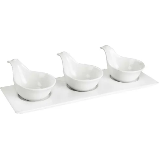 Lamart LT9218 Set de servire din 4 piese Dine, 34x 12 cm