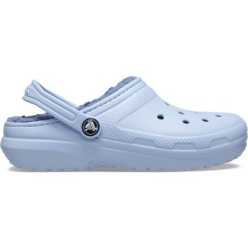 Crocs CLASSIC LINED CLOG T Dívčí nazouváky, světle modrá, velikost 22/23