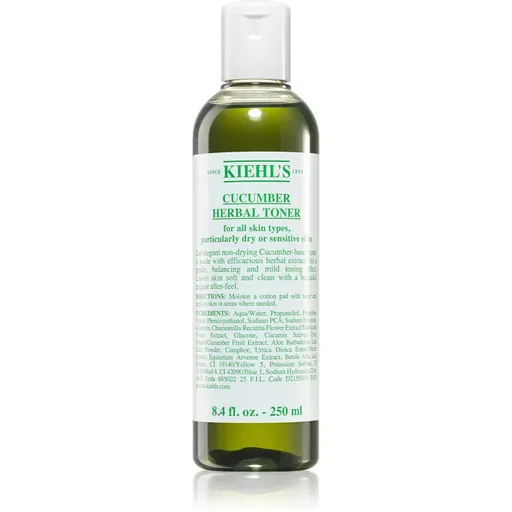 Kiehl's Cucumber Herbal Toner tonic pentru fata pentru piele uscata spre sensibila 250 ml