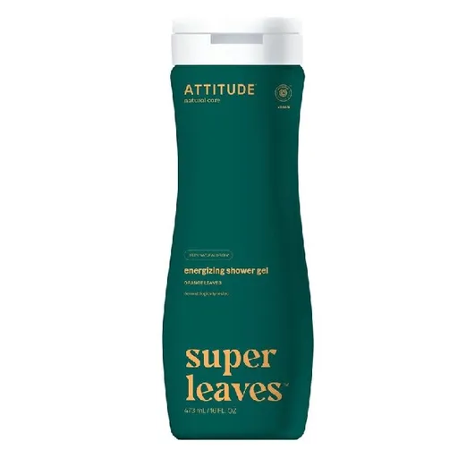 Attitude Gel de duș energizant cu extracte din frunze de portocal Super Leaves (Energizing Shower Gel) 473 ml