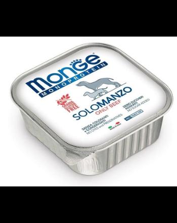 MONGE Dog Monoprotein hrană umedă pentru câini, cu vită 150 g