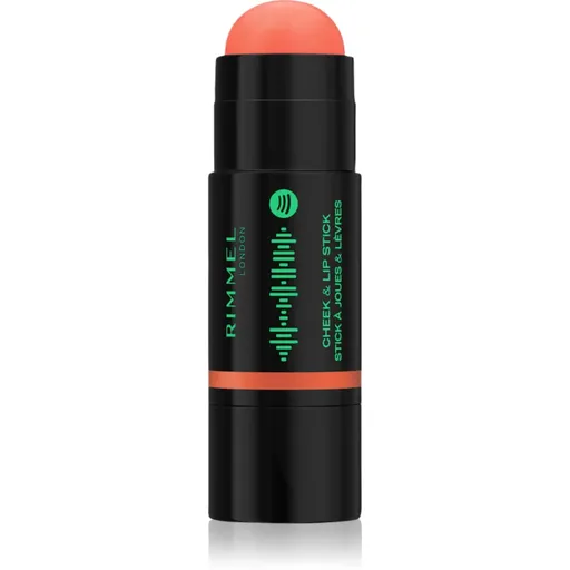 Rimmel Full Volume Cheek & Lip Stick blush stick culoare 210 Peachy Rythm 6 g