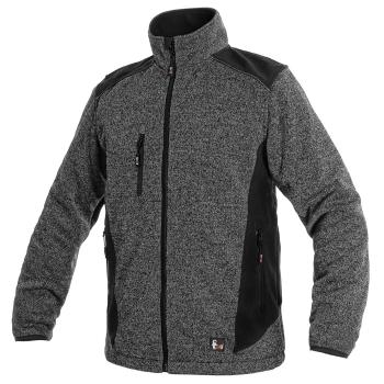 Canis (CXS) Pánská bunda GARLAND - Šedá / černá | 4XL