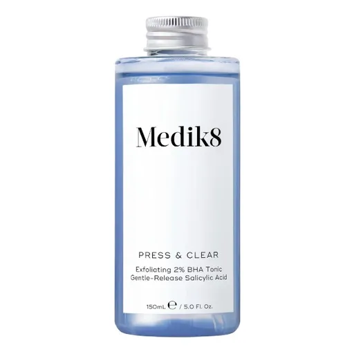 Medik8 Loțiune tonică exfoliantă Press & Clear - reumplere (Exfoliating 2% BHA Tonic Refill) 150 ml