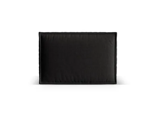 Perna decorativa, Nuria-215, Micadoni Home, 60x40x19 cm, tesatura structurata chenille, negru