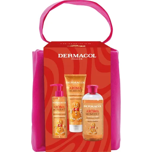 Dermacol Aroma Moment Gingerbread Cookies set cadou în stil de Crăciun
