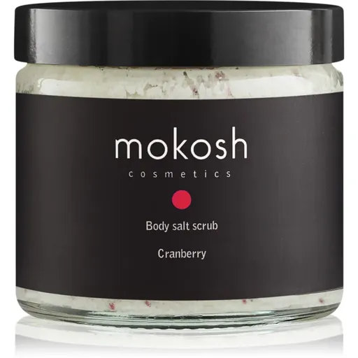 Mokosh Cranberry peeling corporal cu saruri 300 g