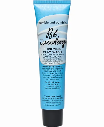 Bumble and bumble Șampon și mască de curățare 2in1 Sunday (Purifying Clay Wash) 150 ml