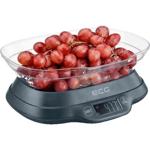 Cântar digital de bucătărie ECG KV 1120SM, gri