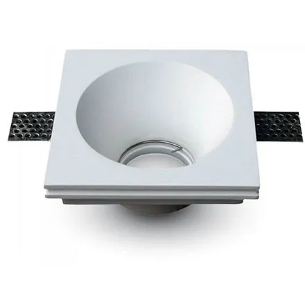 Corp spot GU10 patrat - alb V-TAC SKU-3653