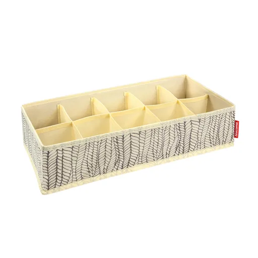 Tescoma Organizator pentru șosete și lenjerieFANCY HOME, 40 x 18 x 10 cm, crem, bej, S