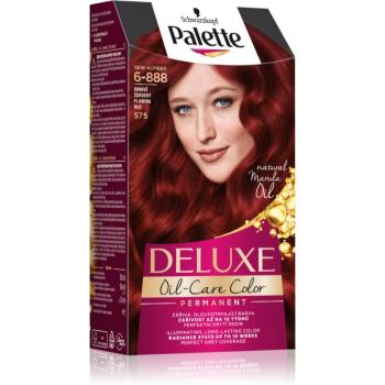 Schwarzkopf Palette Deluxe Culoare permanenta pentru par culoare 6-888 Flaming Red 1 buc