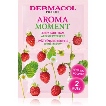 Dermacol Aroma Moment Wild Strawberries spuma de baie pachet pentru calatorie 2x15 ml