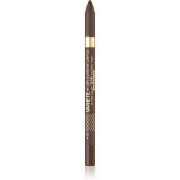 Eveline Cosmetics Variété eyeliner gel rezistent la apă culoare 02 Brown 1 buc