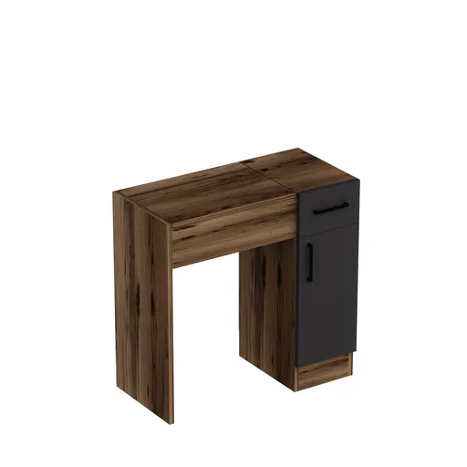 Masă cosmetică Inci Light Walnut, maro închis