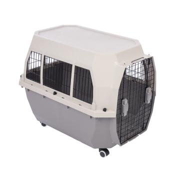 TIAKI görgős szállítóbox - S méret: Sz 54,5 x Mé 72,5 x Ma 62 cm