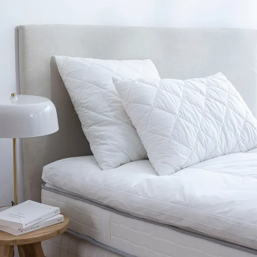 Pernă Conforlux FAN Antibacteriană din spumă cu memorie, fermă