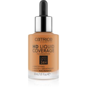 Catrice HD Liquid Coverage make up culoare 082 Warm Caramel 30 ml