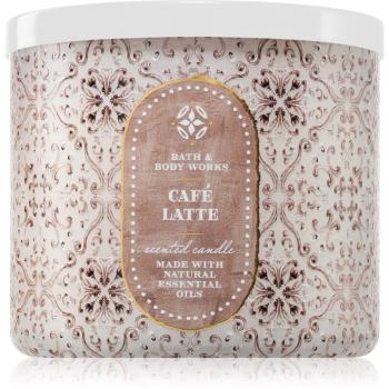 Bath & Body Works Café Latte lumânare parfumată 411 g