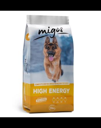 MIGOS High Energy 20 kg hrana caini activi