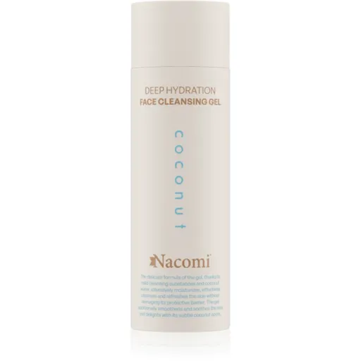 Nacomi Deep hydration gel de curățare Coconut 140 ml