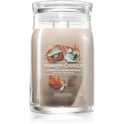 Yankee Candle Afternoon Scrapbooking lumânare parfumată 567 g