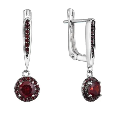 Evolution Group - Pavona Cercei fermecători cu granate autentice 11494.3