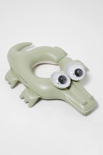 SunnyLife gyerek úszógumi Cookie the Croc Khaki zöld