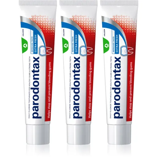 Parodontax Extra Fresh pastă de dinți impotriva sangerarii gingiilor 3 x 75 ml