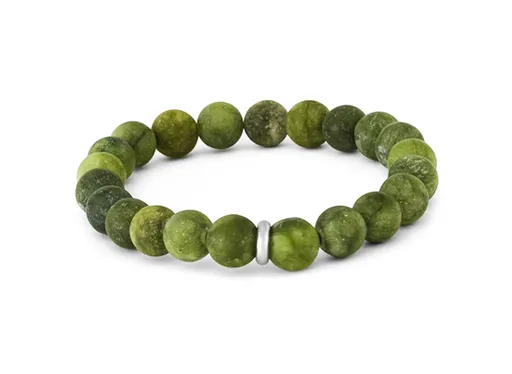 Agato Brățară din mărgele de jad MINK134/17