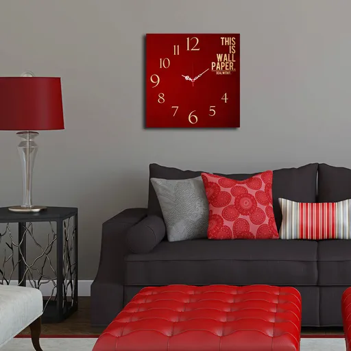 Ceas de perete, Msk-11, Dimensiune: 40 x 40 cm, Multicolor