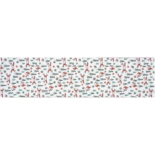 Traversă de masă Home Elements Vulpea, 33 x 130 cm