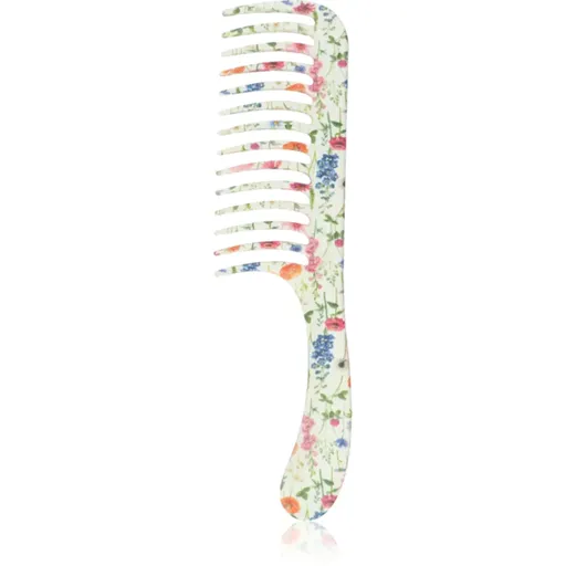 Denman Floral Fantasies D28 Wide Tooth Detangler Comb pieptene de păr 1 buc