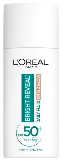L'Oréal Paris Fluid tonifiant de iluminare SPF 50+ Bright Reveal (Daily Fluid) 50 ml