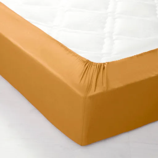 Cearșaf cu elastic, culoare uni, de la Colombine, adâncime 32 cm, din bumbac