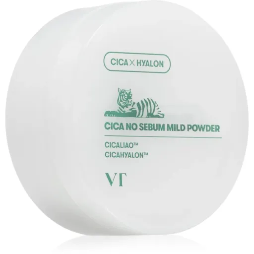 VT Cosmetics Cica No-Sebum Mild Powder pudra cu efect de matifiere cu efect de hidratare 5 g