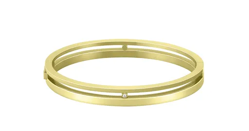 Hugo Boss Brățară solidă placată cu aur Lyssa 1580350