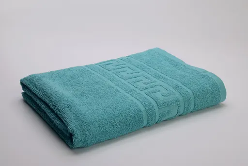 Prosop de baie Greek Border, ET 2000 IMPEX, 70x130 cm, bumbac, turcoaz