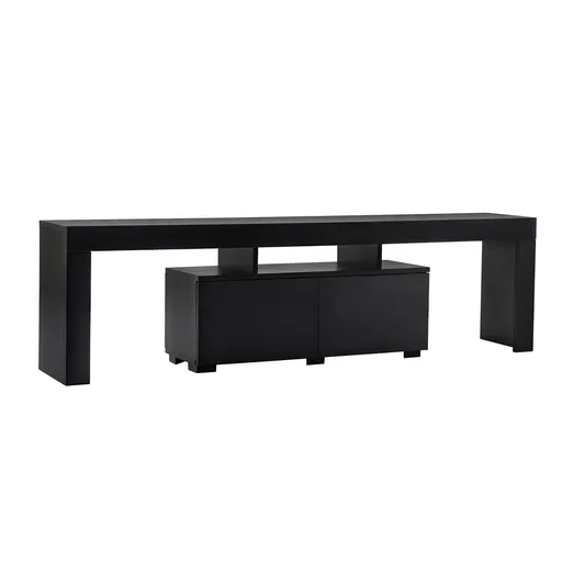 Măsuță TV Enclave Wood Black, negru