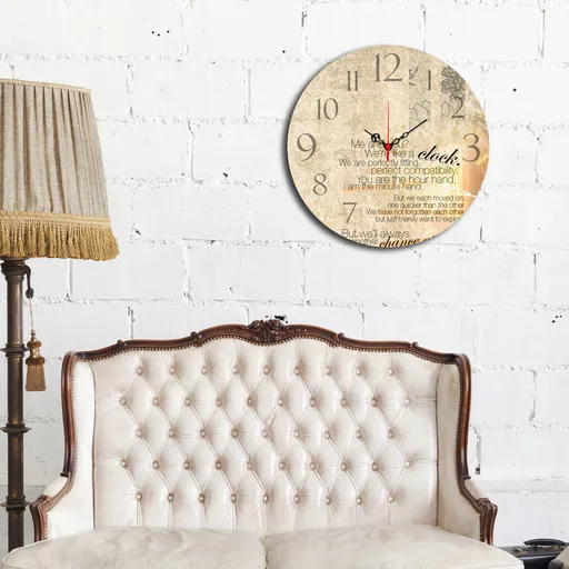 Ceas de perete, Ms-13, ø40 cm, Multicolor