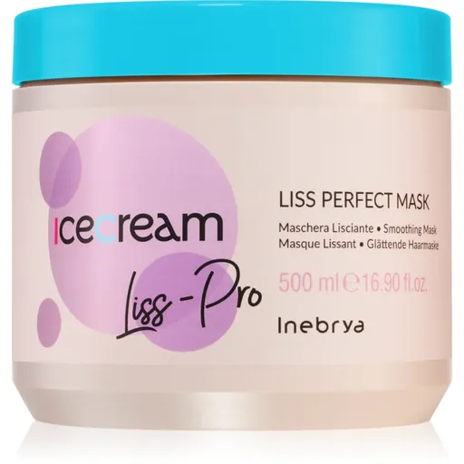 Inebrya Liss-Pro masca de netezire pentru par indisciplinat 500 ml