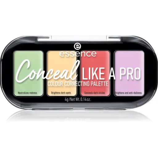 essence CONCEAL like a PRO paleta corectoare 4 g