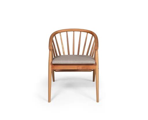 Scaun, Hanah Home, Rizoma, 55x77x47 cm, Natural