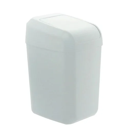 Denox Troya Coș de gunoi 30 l, alb, alb, 30 l