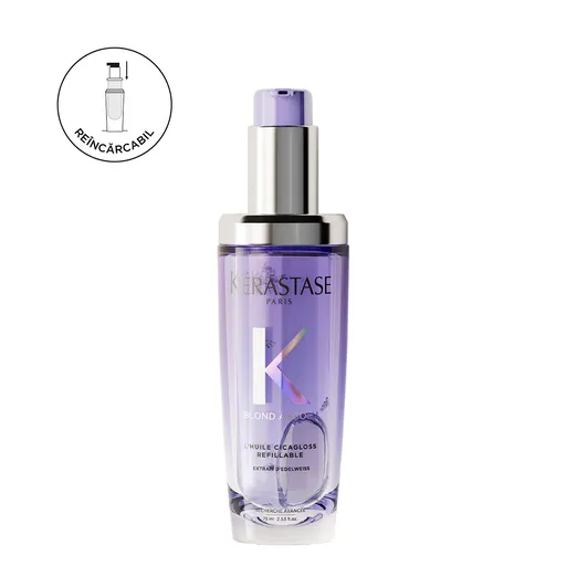 Ulei pentru Par Blond Kérastase Blond Absolu L'Huile Cicagloss Refillable 75 ml