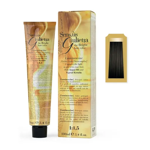 Vopsea de Par Permanenta Giulietta 5.0, 100 ml