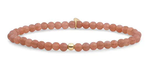 Sparkling Jewels Brățară cu mărgele cu piatră soarelui SBG-GEM58-ADD-4MM