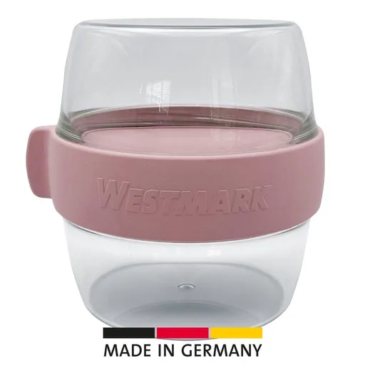 Cutie pentru gustări din două piese Westmark MAXI,700 ml , roz