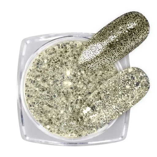 Glitter Pure Silver Mix - Nr. 02