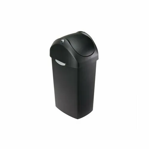Simplehuman Coș de gunoi, 40 l, negru, negru, 40 l